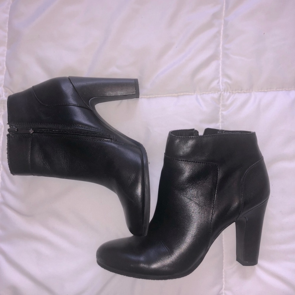 Sam Edelman Size 7 Leather Ankle Boots